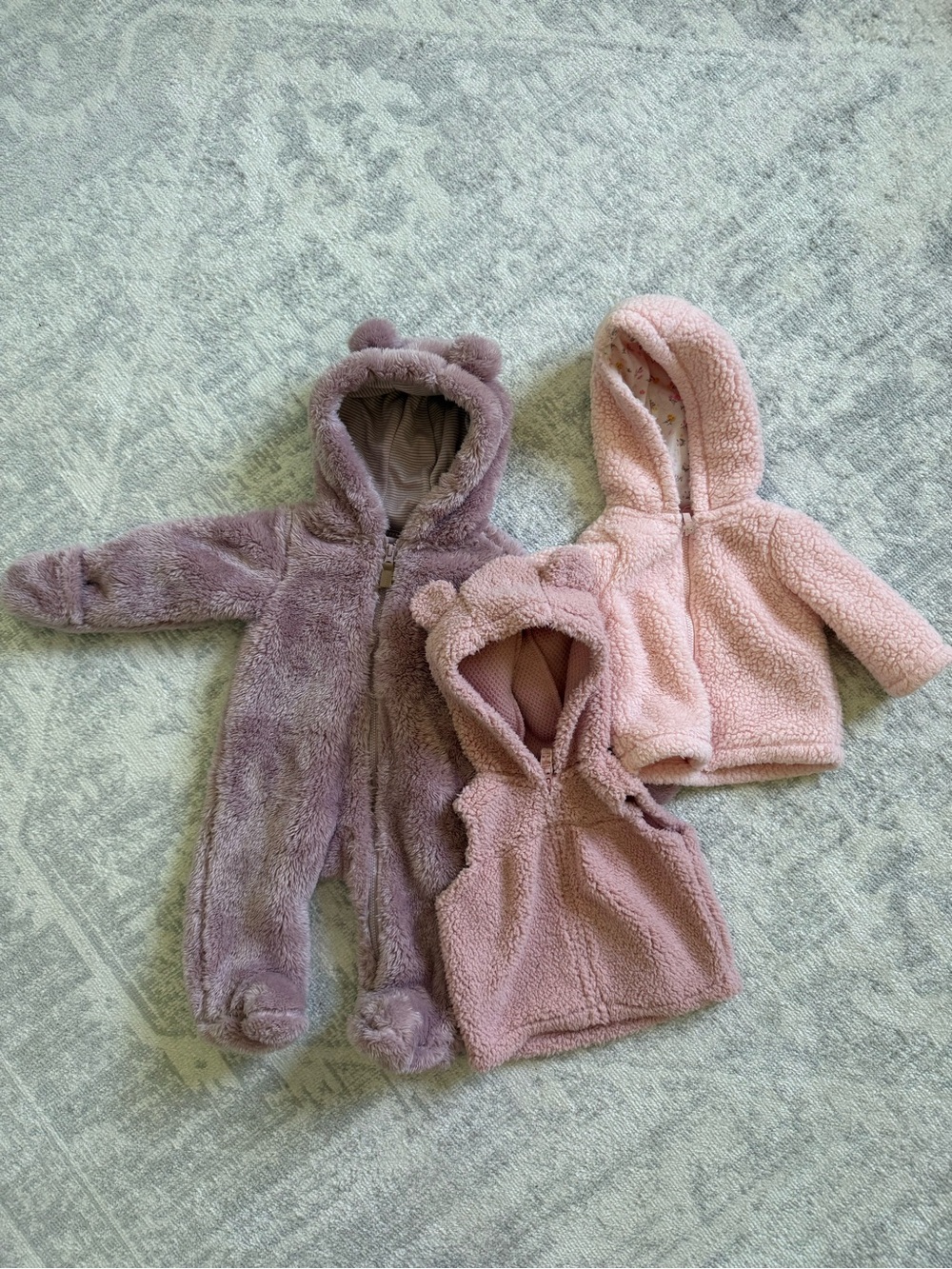 3 Carters baby jackets